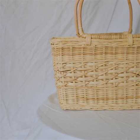 Image result for Rectangular Rattan Basket