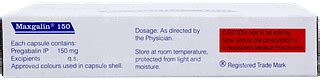 Maxgalin 150 Mg Capsule 10 - Uses, Side Effects, Dosage, Price | Truemeds