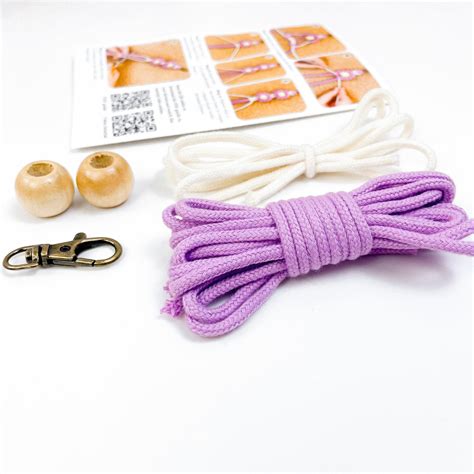 Image result for DIY Macrame Flower Keychain Tutorial