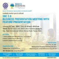 SBC – 2.0 Business Presentation Meeting with Feature Presentation – SGCCI