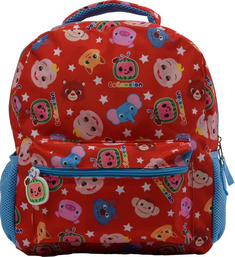 CoComelon JJ & Animal Friends Allover Character Print 14” Backpack for ...