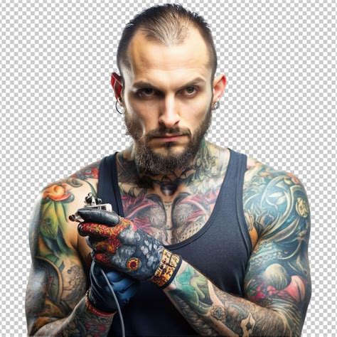 Tattooed man upper arm tattoo PSD, High Quality Free PSD Templates for ...