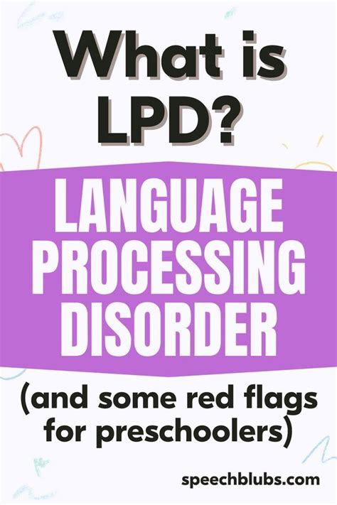 Image result for Language Processing Disorder