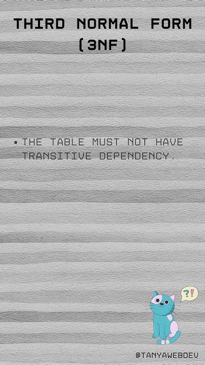 Image result for 3NF Explained