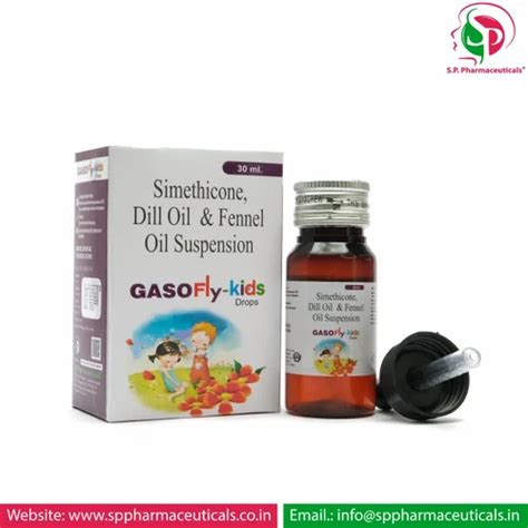 Pediatric Range - Simethicone, Dill Oil And Fennel Oil Suspension ...