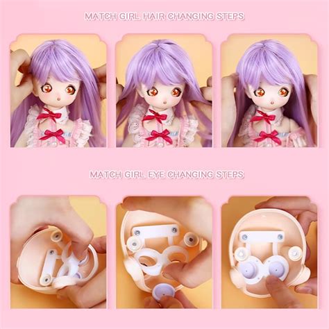 CALEMBOU BJD Dolls with Clothes, 17.5-inch Kawaii India | Ubuy