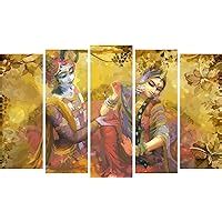 Inephos Vinyl Religious Painting, Multicolour, Krishna Flute, Full ...