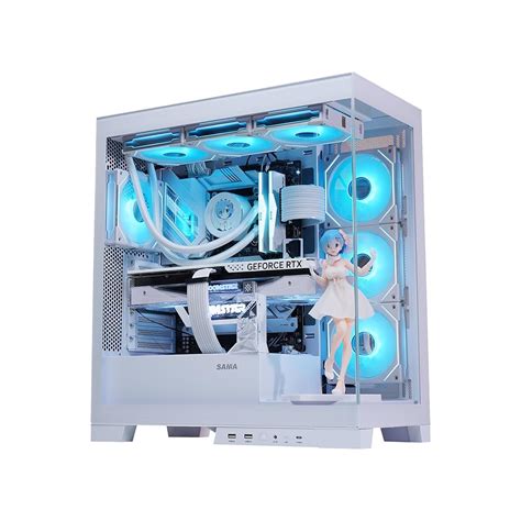 SAMA NEVIEW 4503 White Airflow Full Tower Case ATX India | Ubuy