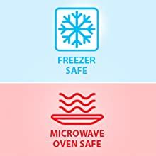 Buy Décor Freshetarian-BPA Free,Combo of 6 Transparent Plastic ...