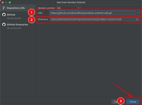 Android Studio to GitHub Example 的图像结果