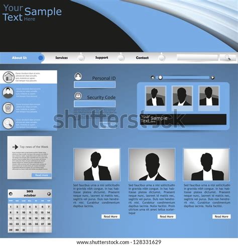 Image result for HTML Website Blue