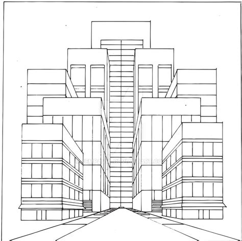 One Point Perspective View 的图像结果