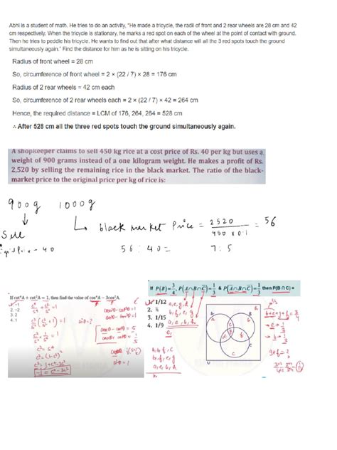 Image result for Random Math Notes