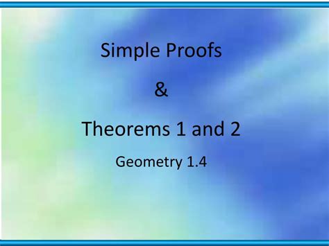 Image result for Simple Examples of Theorems