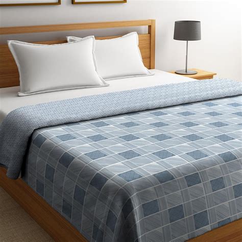 Buy PORTICO Hashtag Reversible Double Bed Duvet Cover- 274 X 229 cm ...