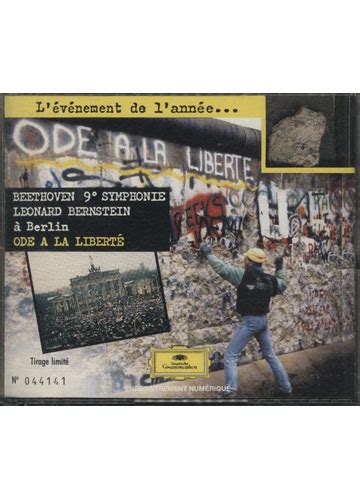 Sebo do Messias CD - Beethoven 9° Symphonie - Ode A La Liberté ...