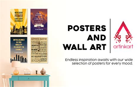 ArtinKart- Think Different Quotes Poster, Motivational Posters for ...