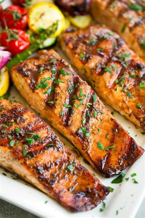 Grilled Salmon Soy Sauce Recipe | Deporecipe.co