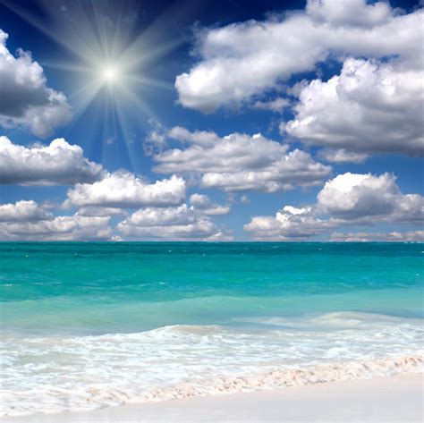 壁纸1680×1050夏日海滩 蓝天白云海滩 壁纸10壁纸,夏日海滩（蓝天白云海壁纸图片-风景壁纸-风景图片素材-桌面壁纸