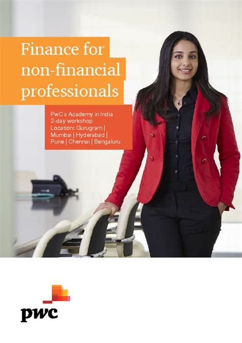 Finance for Non-Financial Professionals Workshop - PwC Academy Guide ...