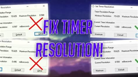 How to Optimize Timer Resolution 的图像结果