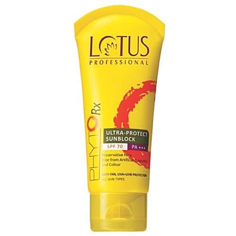 Buy Lotus Professional Phyto-Rx Ultra-Protect Sunblock - SPF-70, PA ...