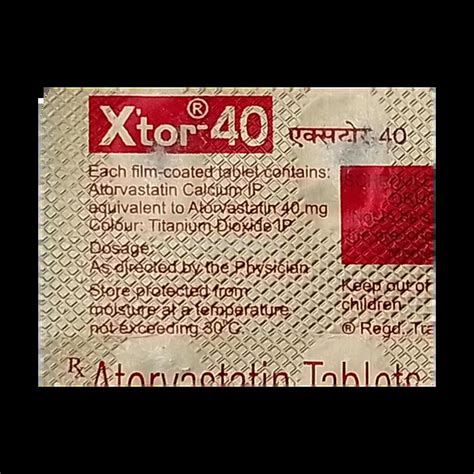 X TOR 40MG TABLET 10'S Price, Uses, Side Effects & Substitutes | Medkart