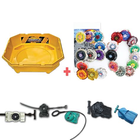 Buy Exclusive Beyblade Battle Ready Starter Pack w Stadium, Beyblade ...