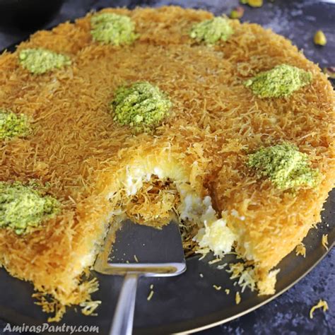 Kunafa (Knafeh) Recipe - Amira's Pantry