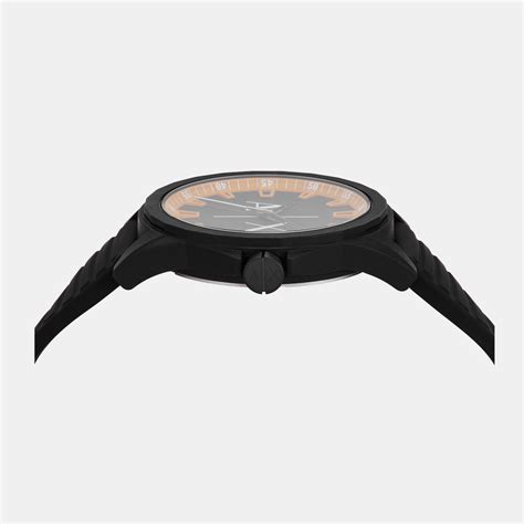 Armani Exchange Men Black Silicone Watch AX2536 – Just In Time