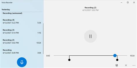 Image result for Windows Voice Recorder