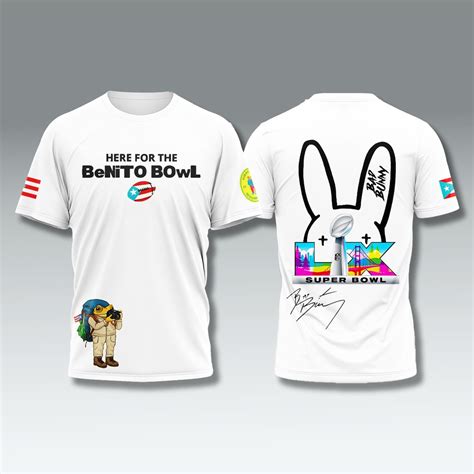 Bad Bunny Super Bowl 2025 2026 Shirt