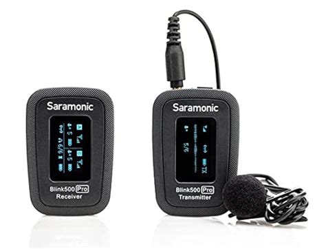 Saramonic Blink 500 Pro RX Advanced 2.4GHz Camera-Mountable Micro Dual ...