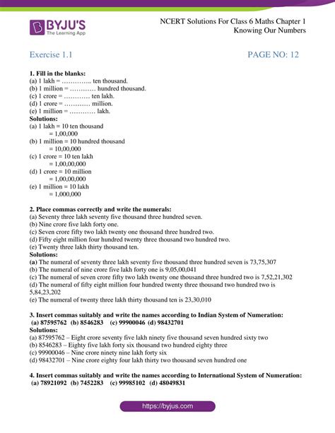 Image result for Class 6th Maths Chapter 1