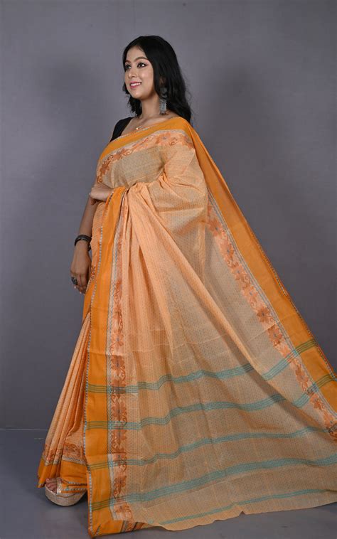 Designer Bengal Tangail Self Nakshi Katha Thread Work Cotton Saree in ...