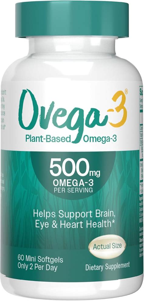 OVEGA-3 Plant-Based Omega-3 from Algal Oil Daily India | Ubuy