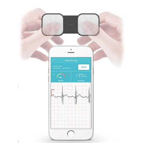 Portable Ekg Heart Monitor Wireless Heart Rhythm Tracking Without Ecg ...