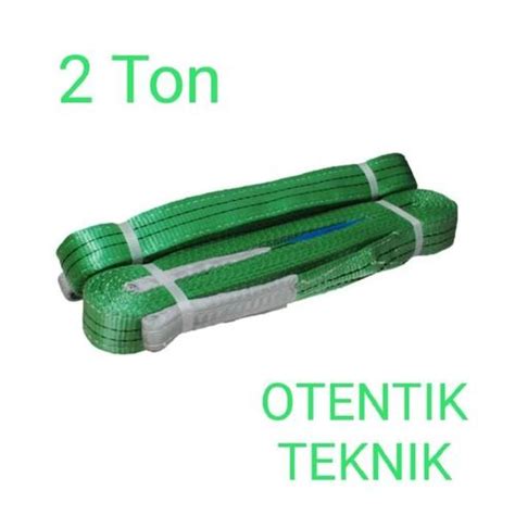 Jual GRAB! WEBBING SLING BELT 2 TON X 5 METER - TALI SABUK 2T X 5M ...
