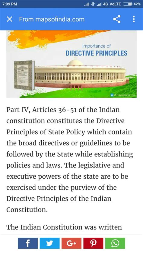 Importance of directive principles of state policy in indian ...
