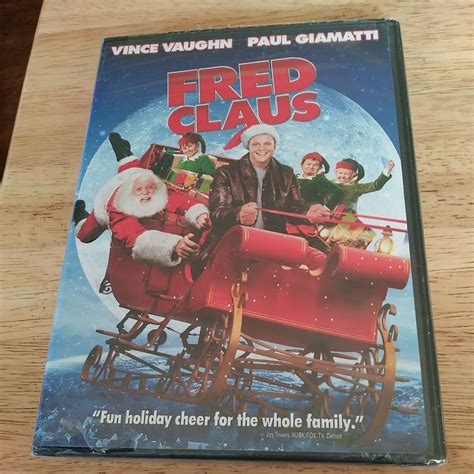 New Fred Claus (DVD, 2008) Vince Vaughn And Paul Giamatti Elizabeth ...