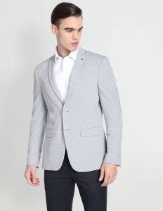 ARROW Solid Single Breasted Formal Men Blazer - Buy ARROW Solid Single ...