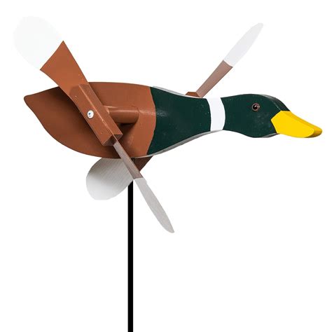 Mallard Duck Whirligig / Whirly Bird Garden Spinner : Amazon.in: Garden ...