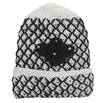 Buy SoSh Fancy Beautifully wooven Expandable Very Soft Beanie Winter ...