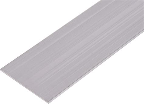 Alberts 473976 Flachstange | Aluminium, natur | 1000 x 70 x 3 mm ...