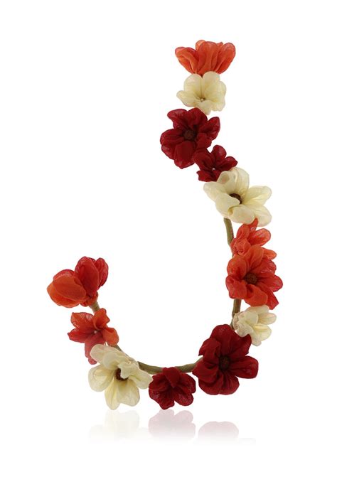 Tambura Red Flower Hair Accessory