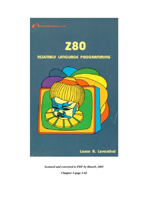 Z80 Assembly Language Programming Manual 的图像结果
