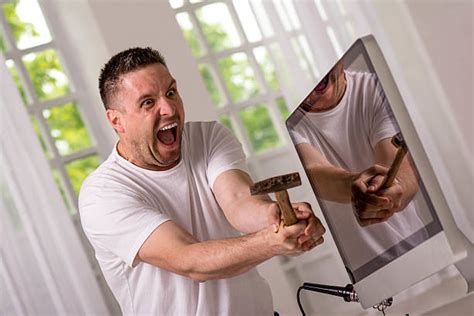 Image result for Smashing Computer Angry People