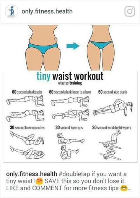 #dietplan | Slim waist workout