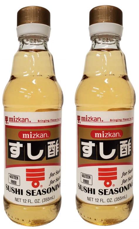 Mizkan Rice Vinegar Natural, Sushi Seasonning, Gluten Free, Non GMO ...