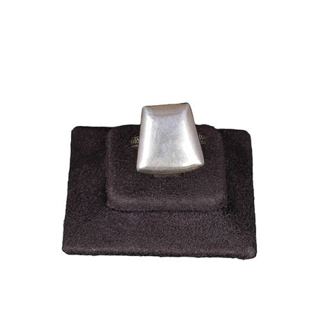 Shyle 925 Solid Sterling Silver Ring, Adya Versatile Matte Ring ...